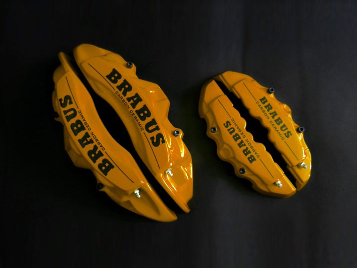 Mercedes-Benz G-Class W463 (2007-2018) Brake Caliper Covers - Brabus Style Yellow